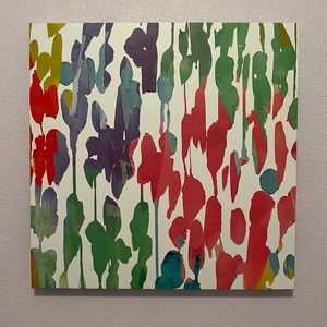 Colorful wall art from Hobby Lobby.